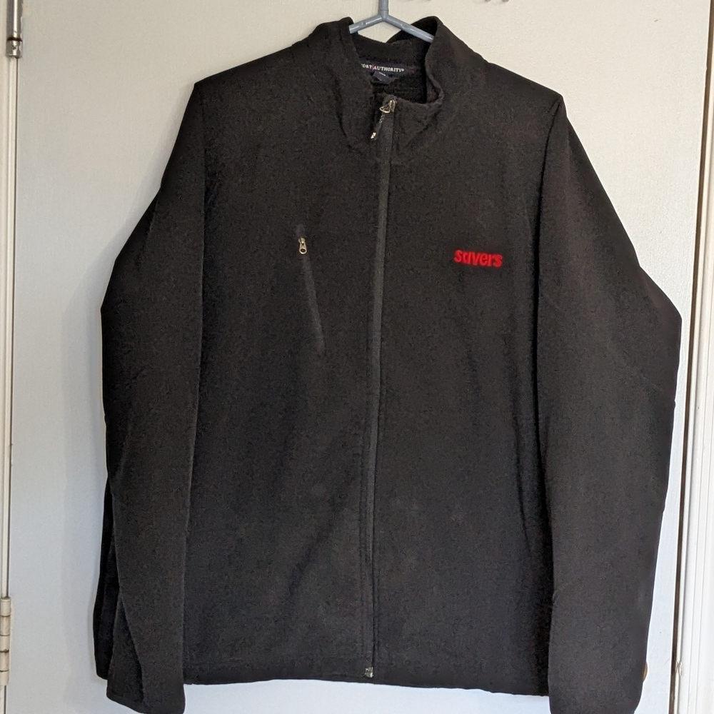 Black Jacket with Red Logo 2X